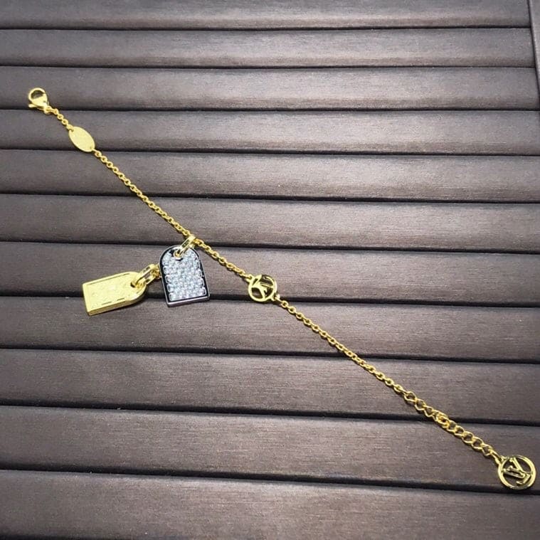 18K Louis Vuitton Nanogram Bracelet