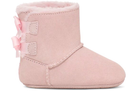 UGG Baby Bailey Bow Boot Seashell Pink (Infant)