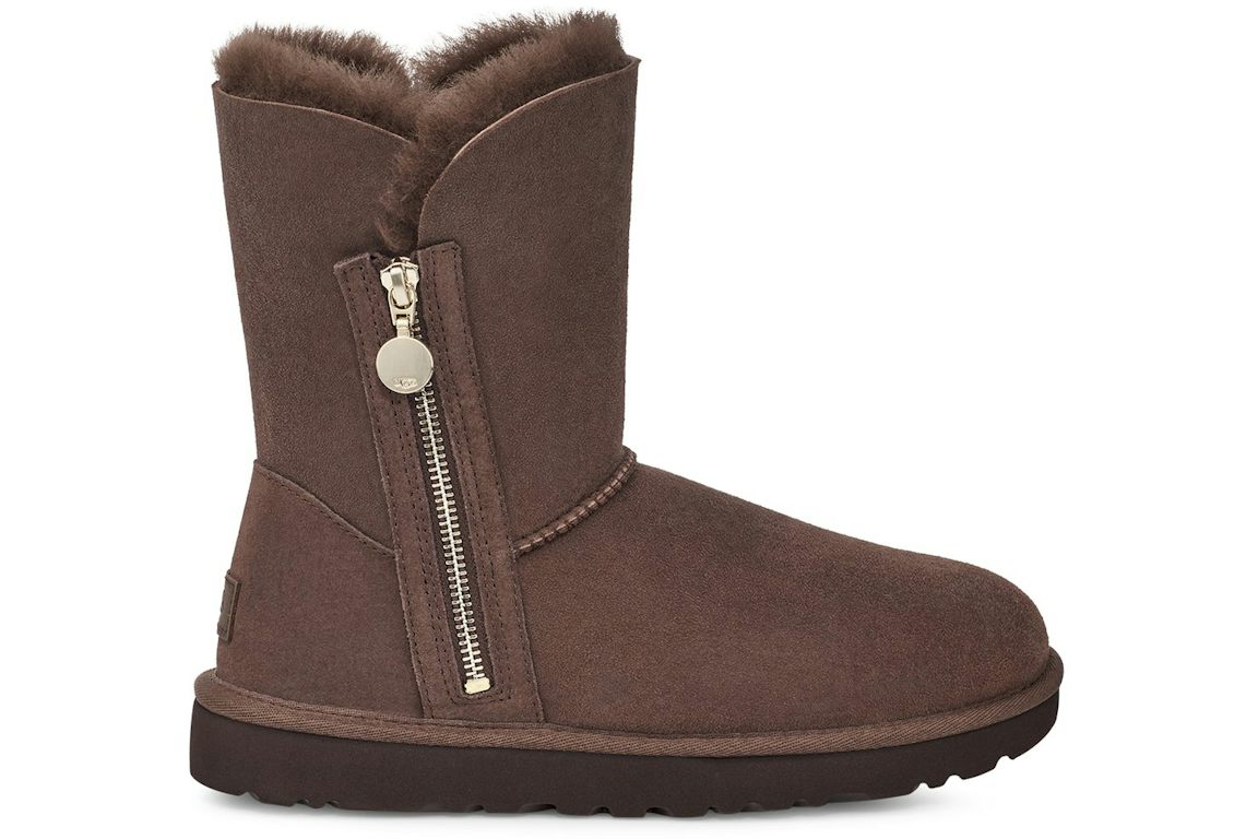 UGG Bailey Zip Short Boot Burnt Cedar (Women's)