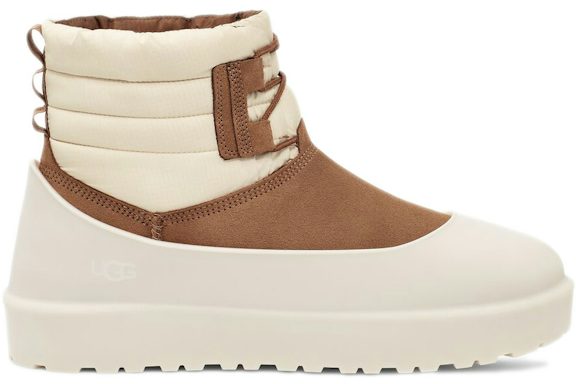UGG Classic Mini Lace-Up Weather Boot Chestnut Whitecap