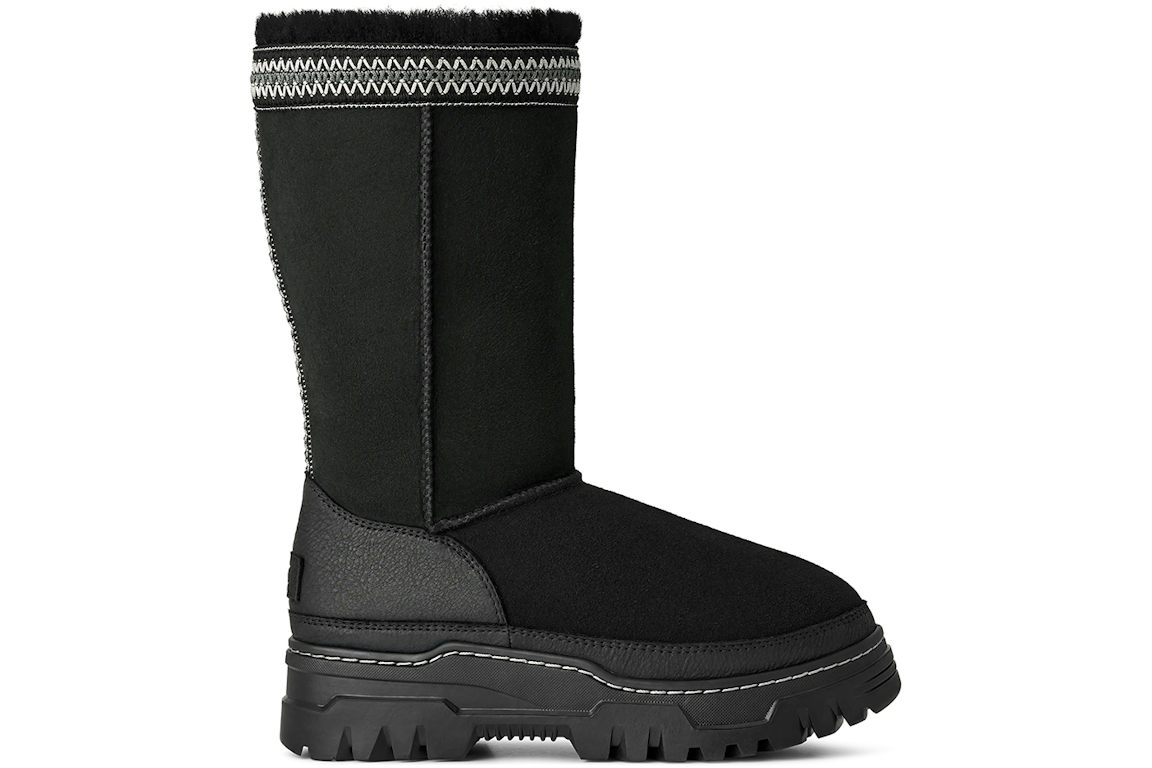 UGG Classic Tall TrailGazer Boot Black (Women's)