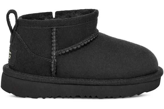 UGG Classic Ultra Mini Boot Black (Toddler)