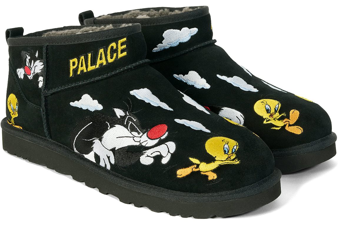 UGG Classic Ultra Mini Boot Palace x Looney Tunes Black