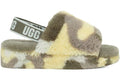 UGG Fluff Yeah Slide Camopop Moss Green (Women's)