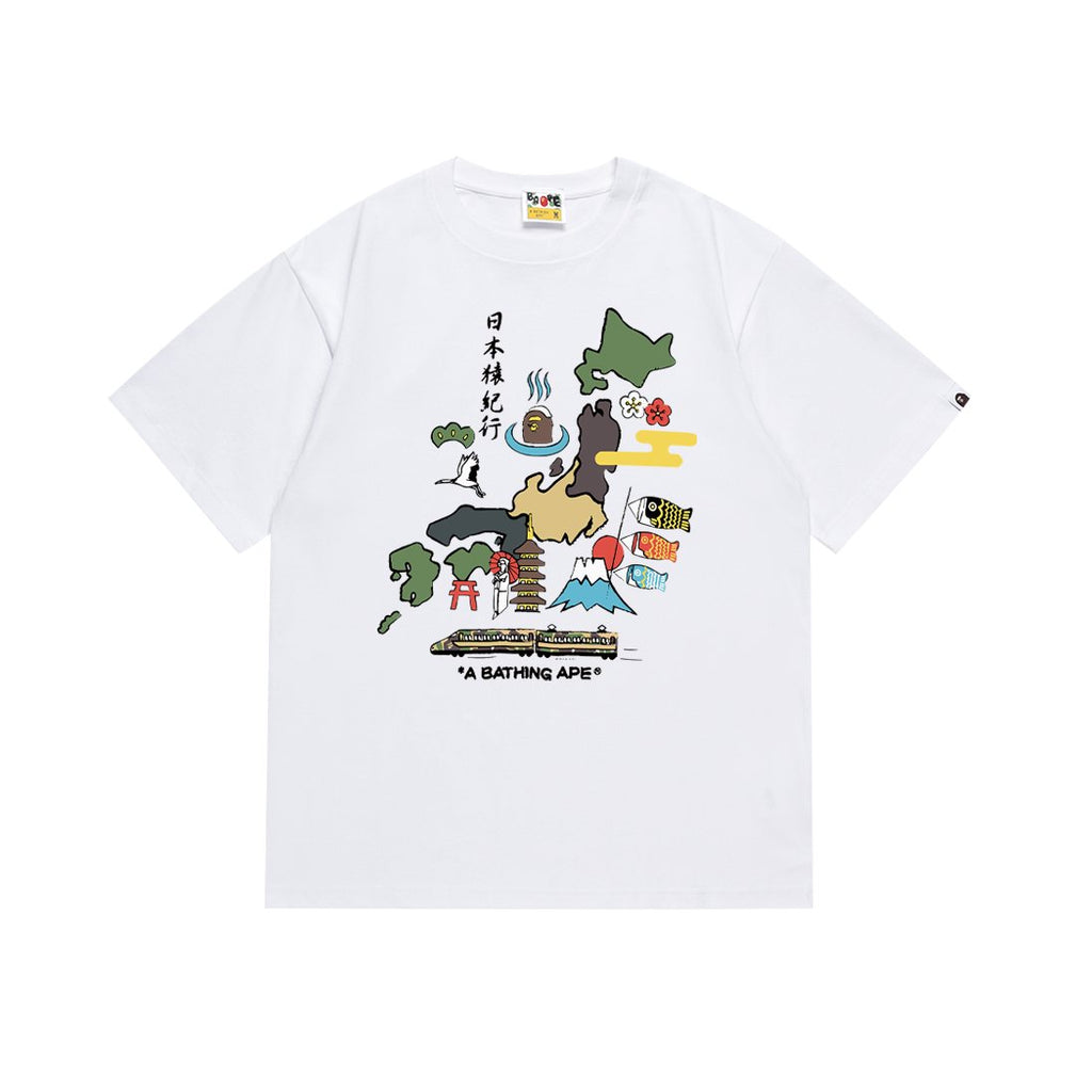 BAPE Japan Map Graphic T-Shirt — hero