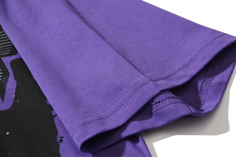 Hellstar Path to Paradise Purple Graphic T-Shirt — detail