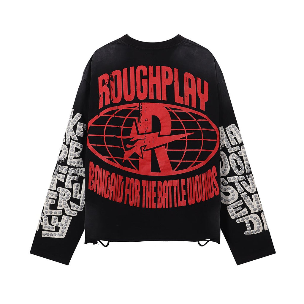 Rough Play Together Graphic Long-Sleeve T-Shirt — back