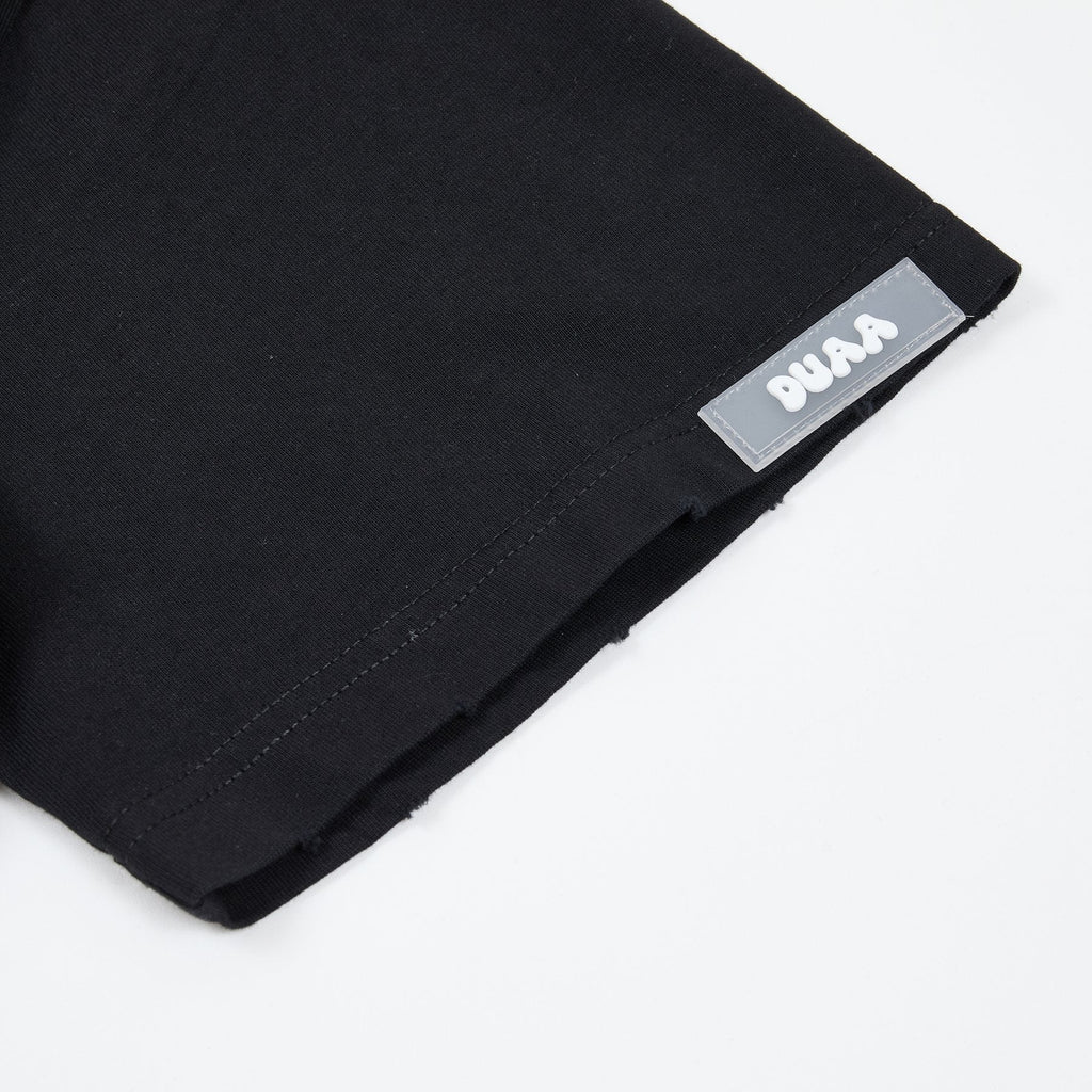 Rough Play DUAA Global Run Club Graphic T-Shirt — fabric_closeup
