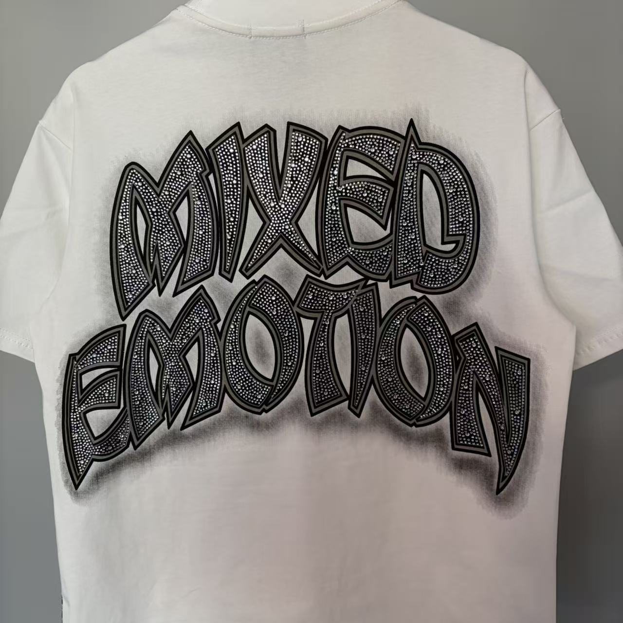 MIXED EMOTION Zombie Gothic Graphic T-Shirt — detail
