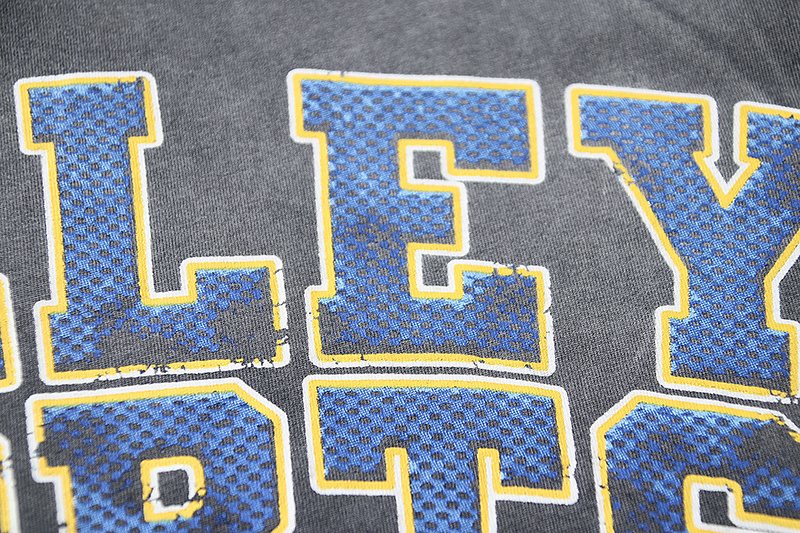 VALE USA Sports Division Graphic T-Shirt - Charcoal — detail