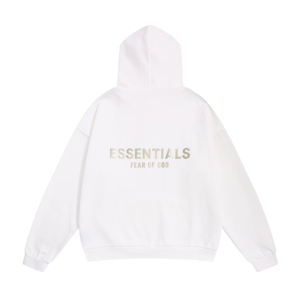 Fear of God Essentials Back Graphic Hoodie — back