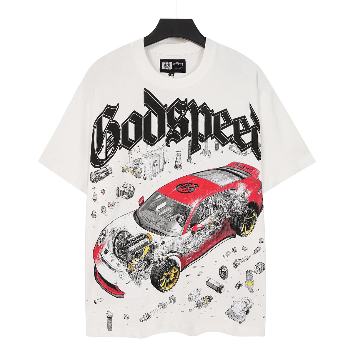 Godspeed Superspeedway Night Run Graphic T-Shirt — hero