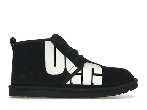 UGG Neumel Boot Chopd Black White