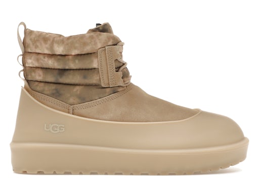 UGG Classic Mini Lace WEA Smokescreen Boot Mustard Seed