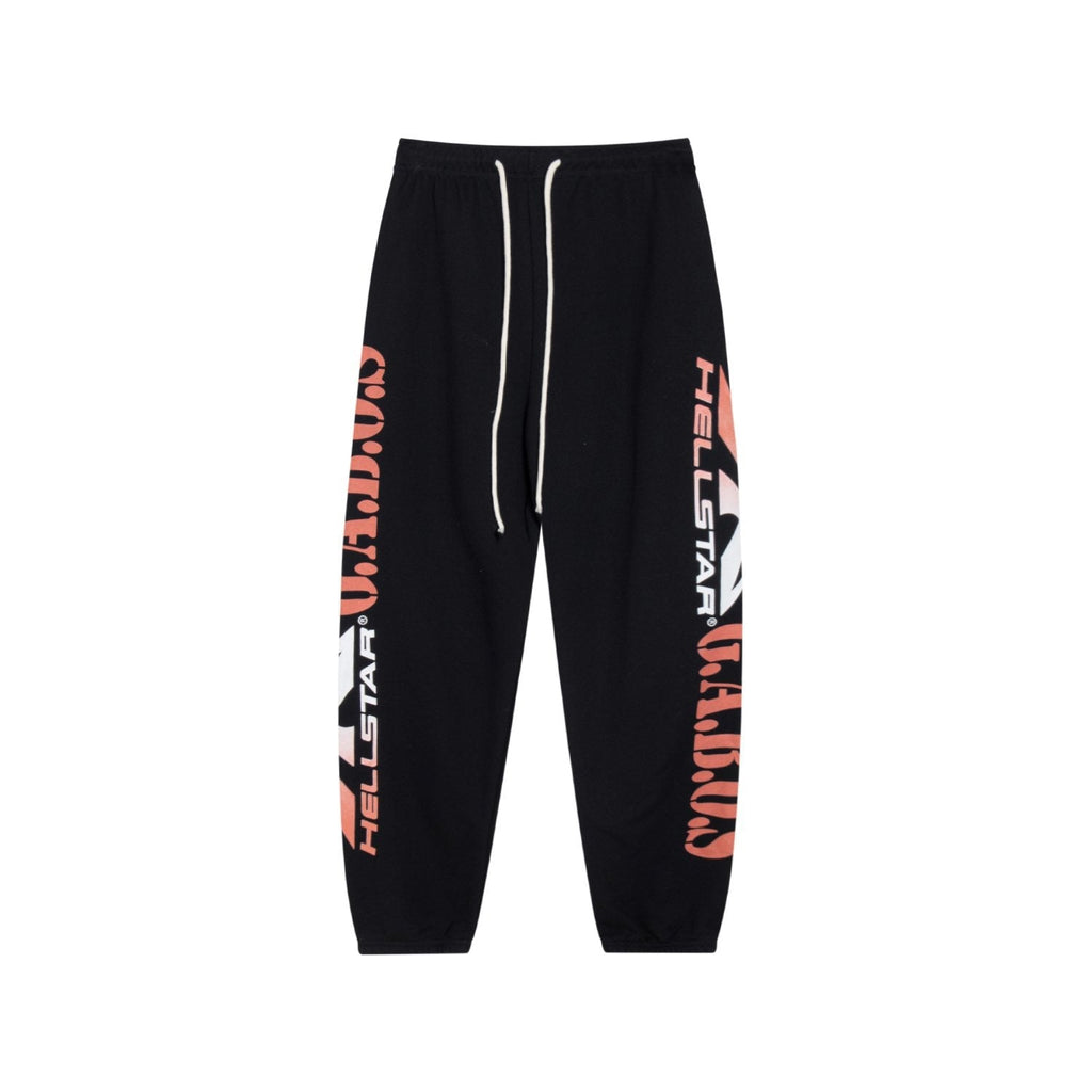 Hellstar G.A.B.O.S Vertical Graphic Sweatpants — front