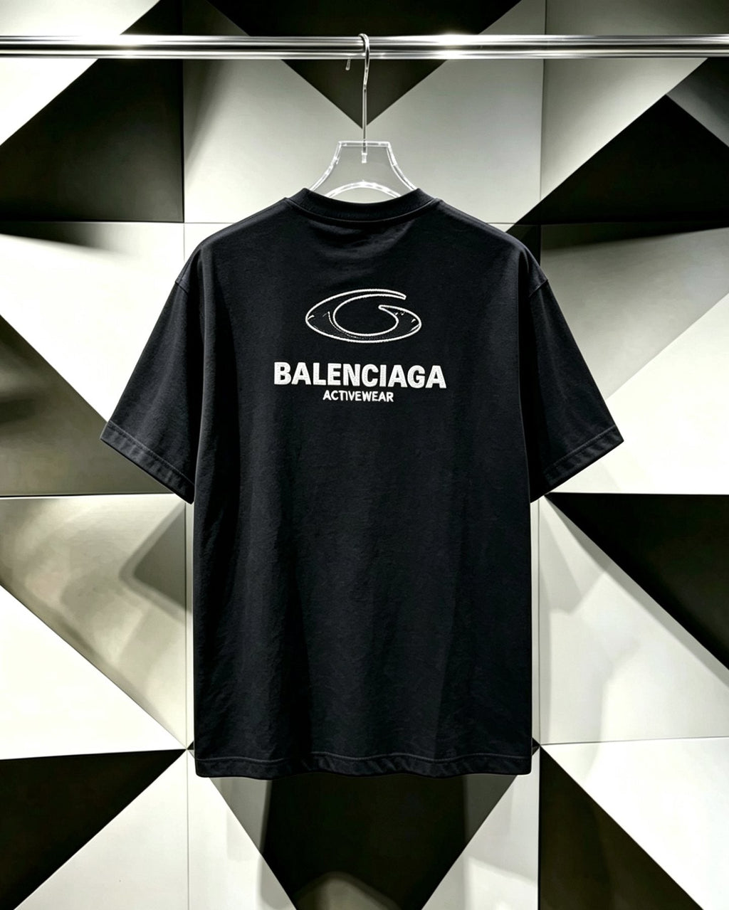 Balenciaga Activewear Graphic T-Shirt — back