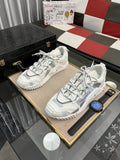 Dolce & Gabbana White and Light Gray Chunky Sneakers — hero
