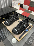 Dolce & Gabbana Black Chunky Sneakers — front