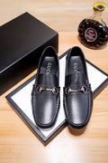 Gucci Men's Black Bit Loafers — hero