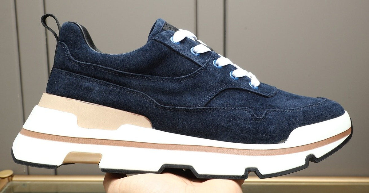 Hermès Layered-Sole Men's Sneakers — hero