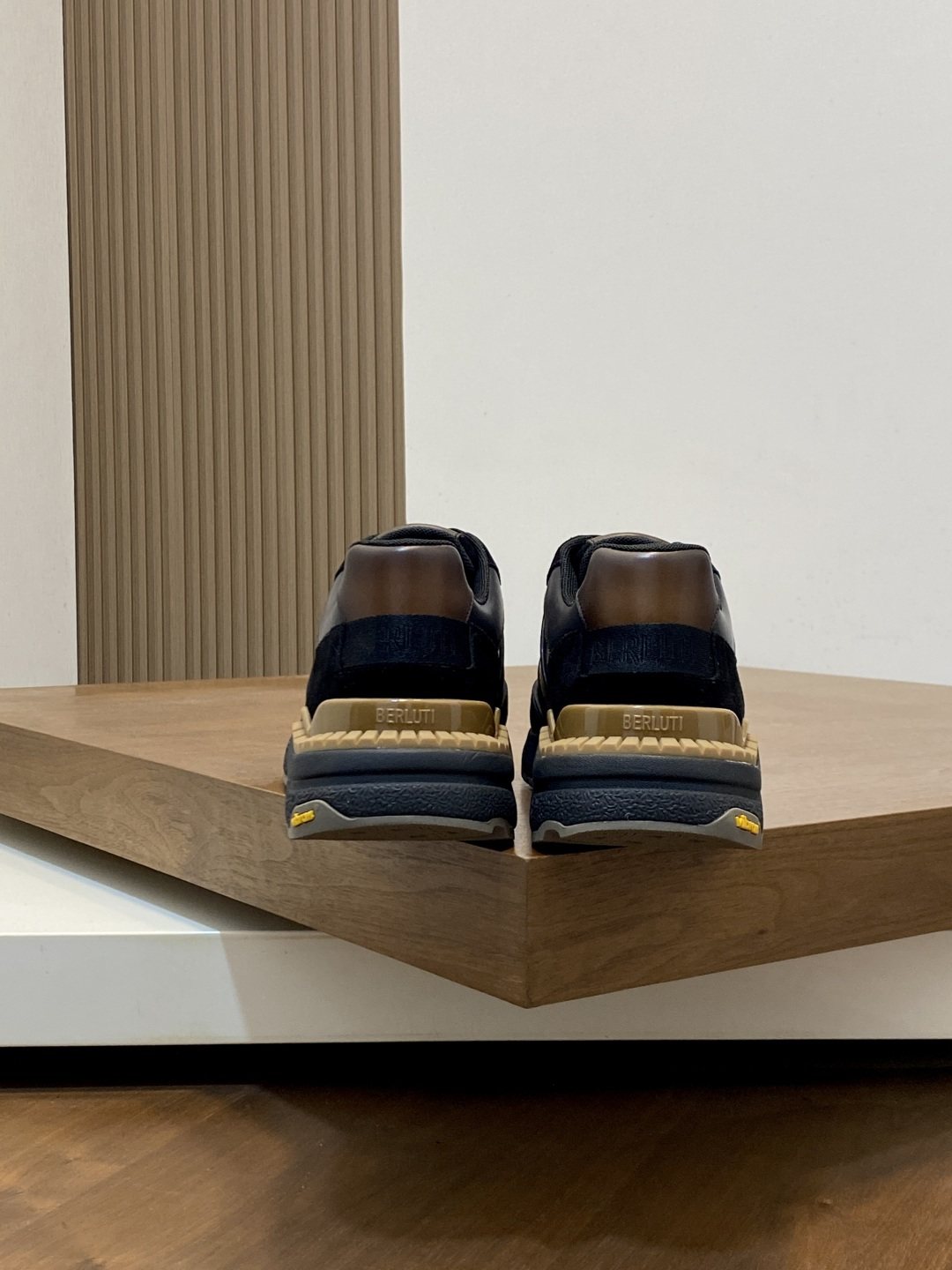 Berluti Sport Track Low-Top Sneakers — back