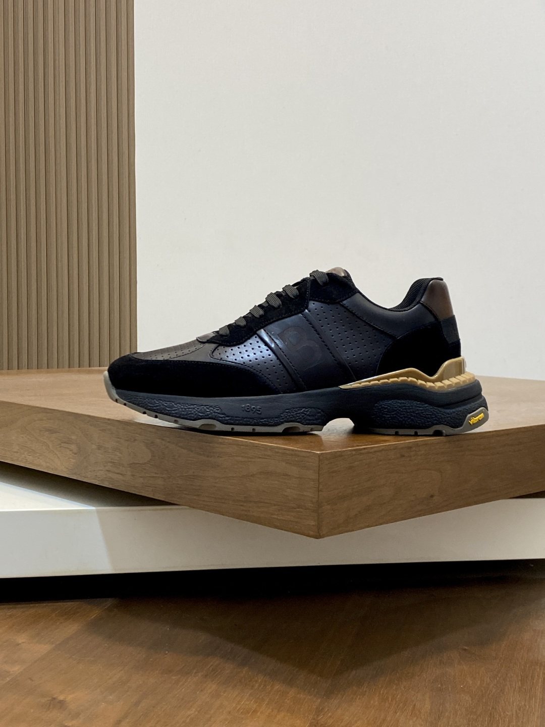 Berluti Sport Track Low-Top Sneakers — side