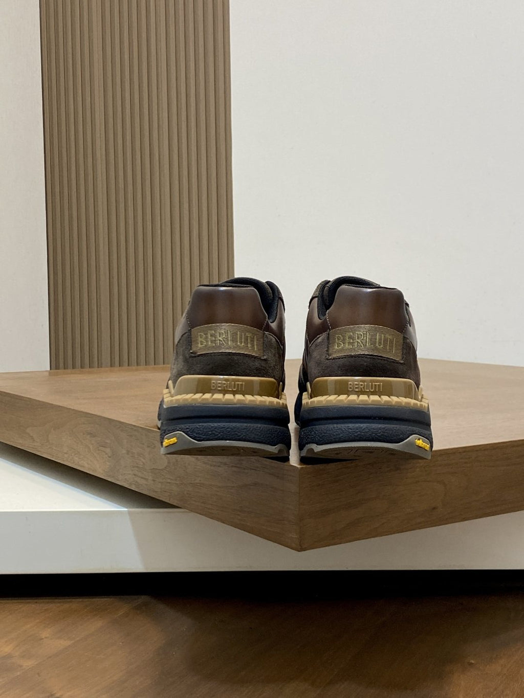 Berluti Sport Track Low-Top Sneakers — back