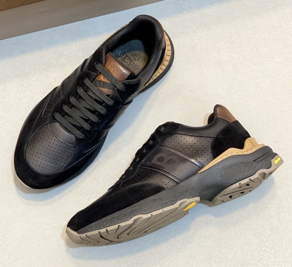 Berluti Sport Track Low-Top Sneakers — hero