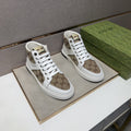 Gucci Men's Patterned High-Top Sneakers — hero
