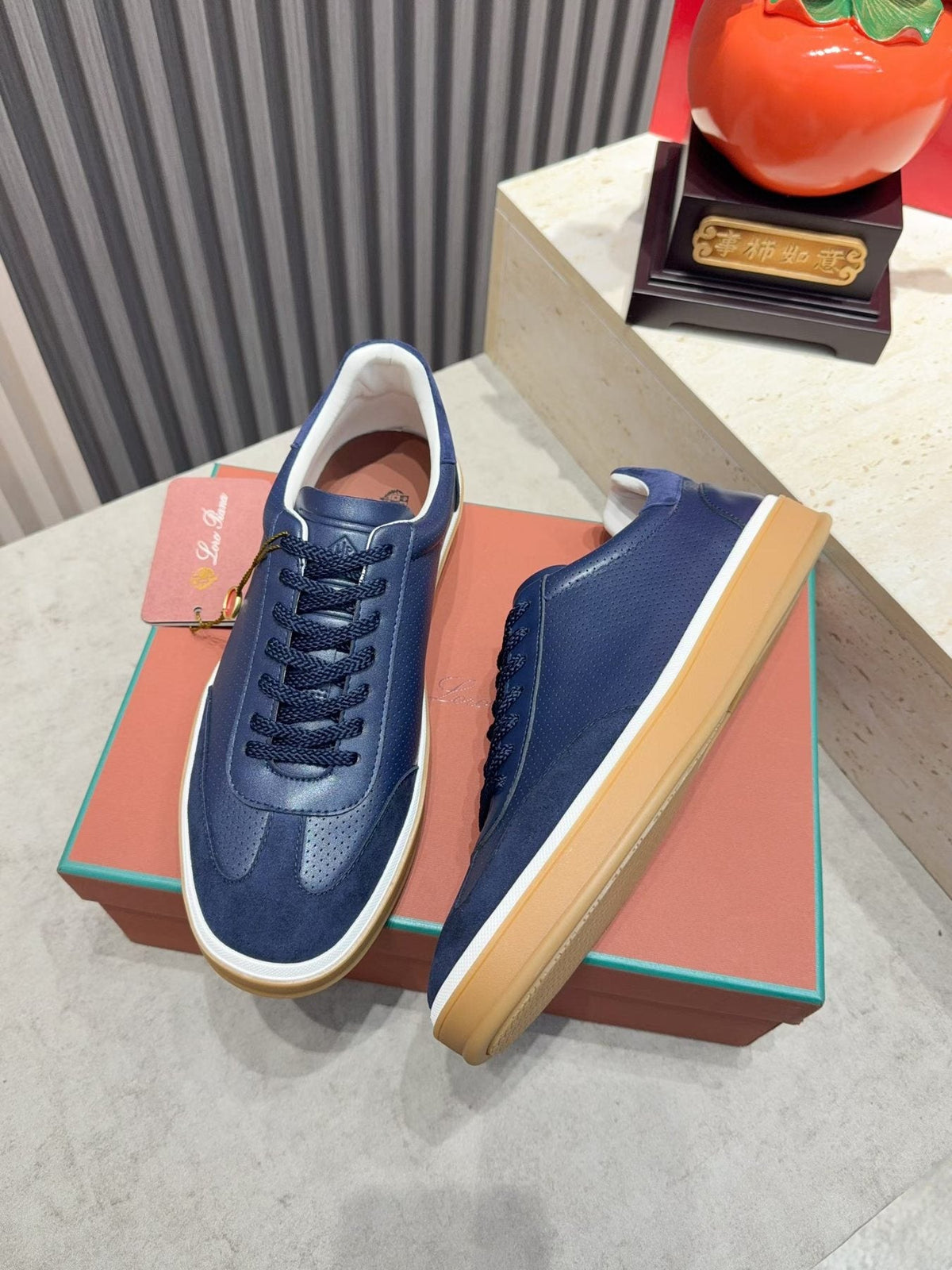 Loro Piana Tennis Walk Low-Top Sneakers — model