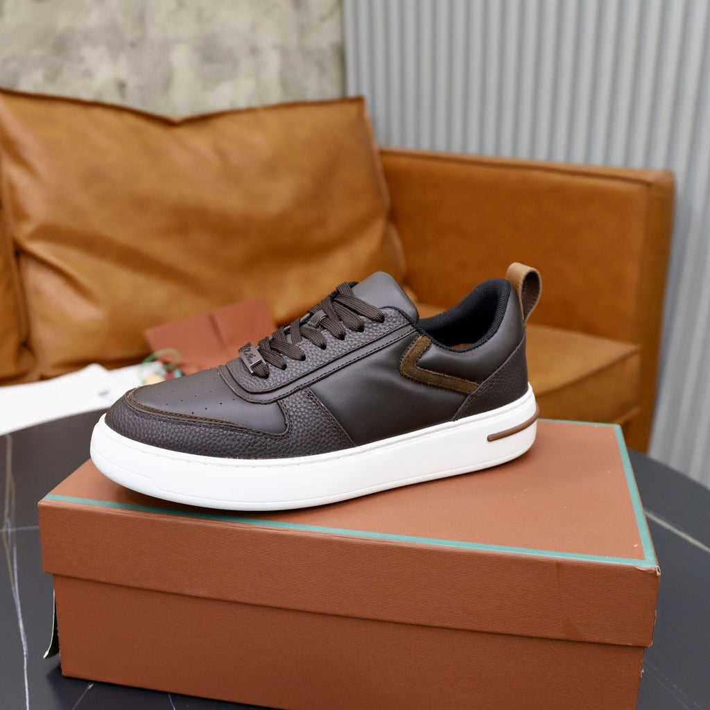 Loro Piana Week End Walk Low-Top Sneakers — side