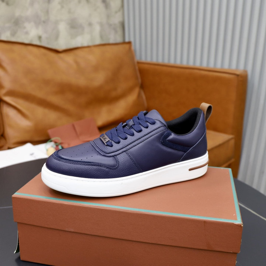 Loro Piana Week End Walk Low-Top Sneakers — side
