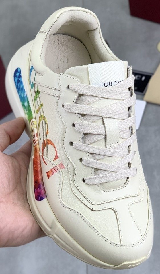 Gucci Multicolor Accent Chunky Sneakers — hero