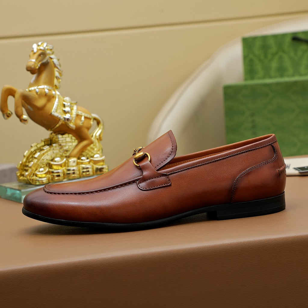 Gucci Bit-Detail Slip-On Loafers — side