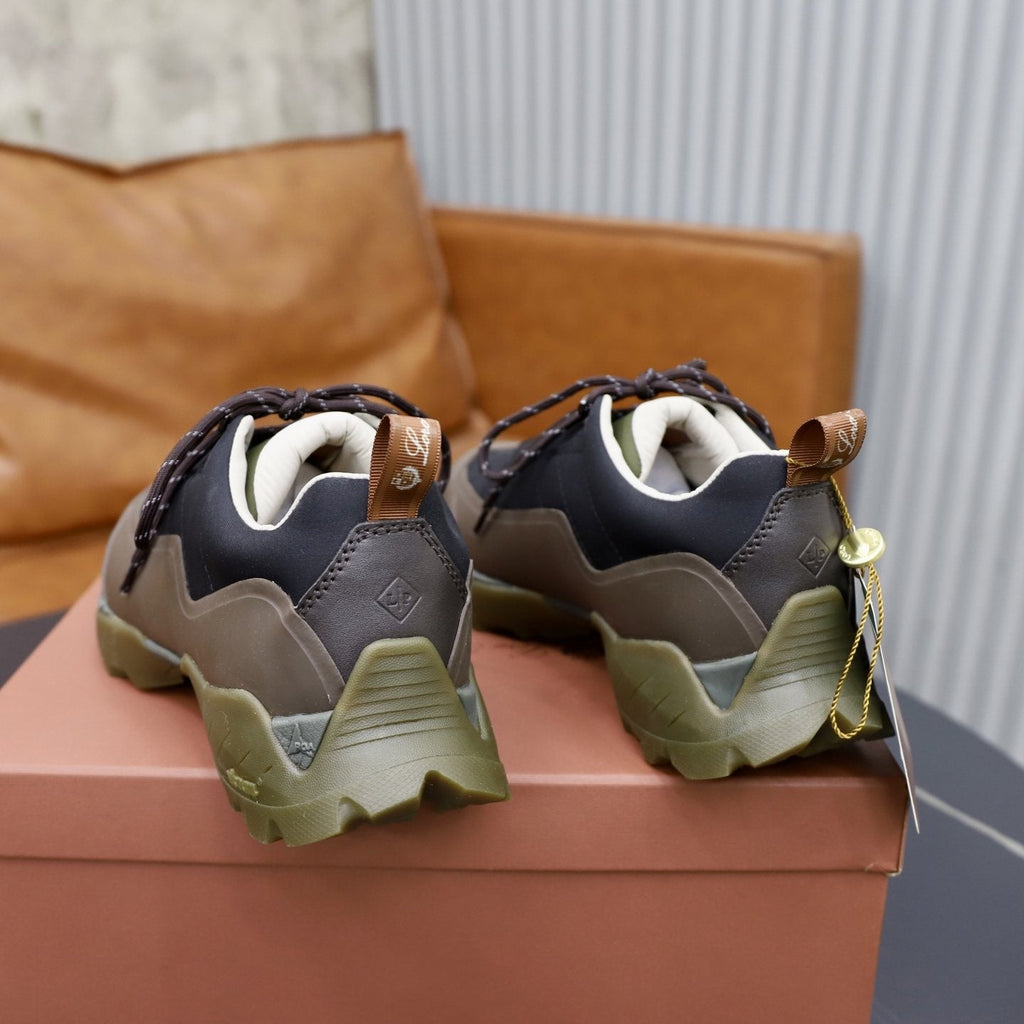 Loro Piana Week End Walk Panel Sneakers — back