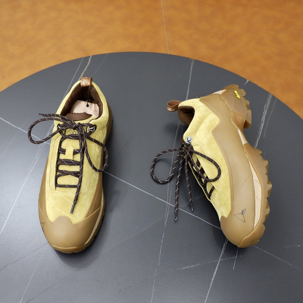Loro Piana Week End Walk Panel Sneakers — side