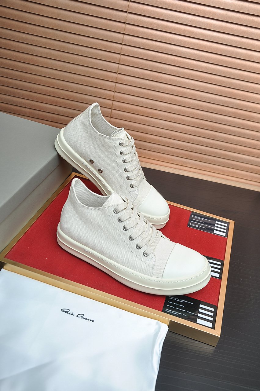 Rick Owens Toe-Cap Platform Sneakers — side