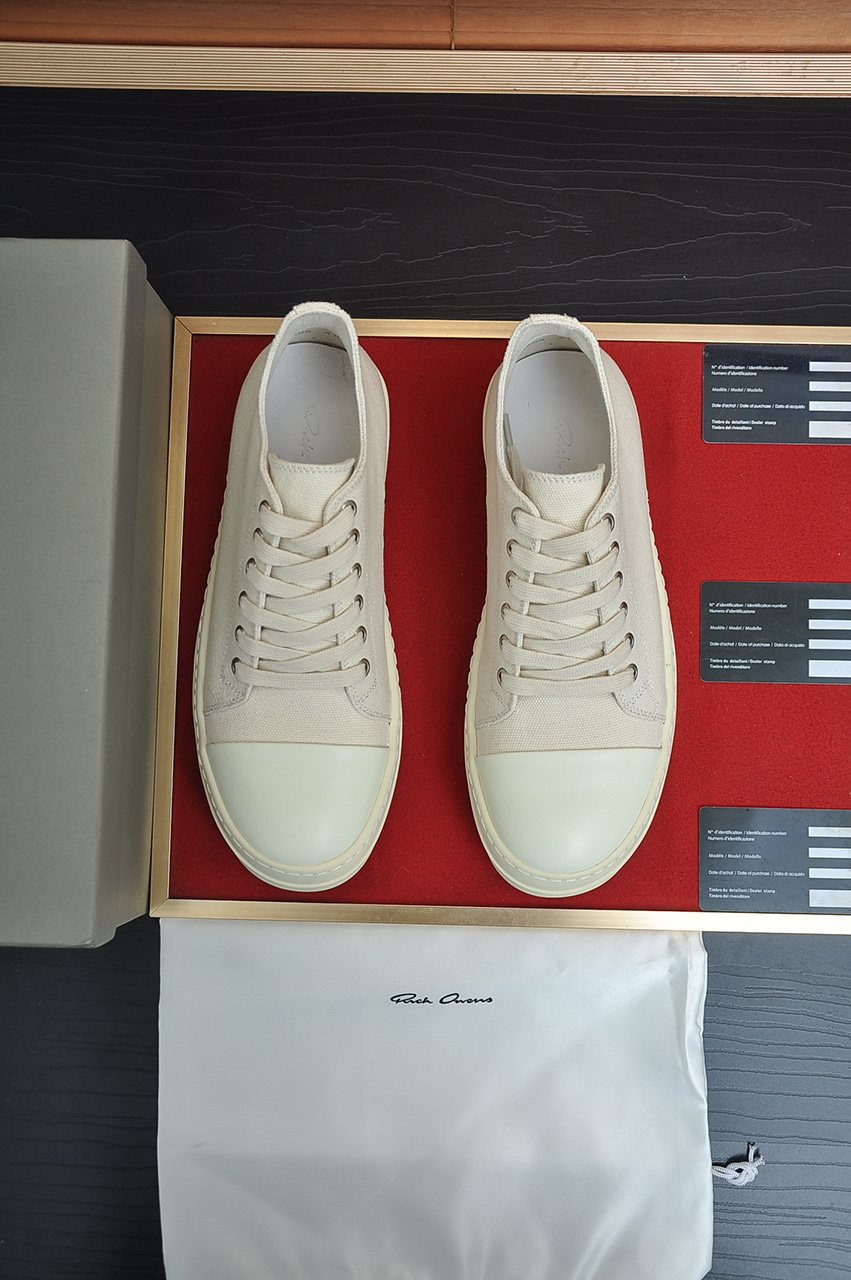 Rick Owens Toe-Cap Platform Sneakers — front