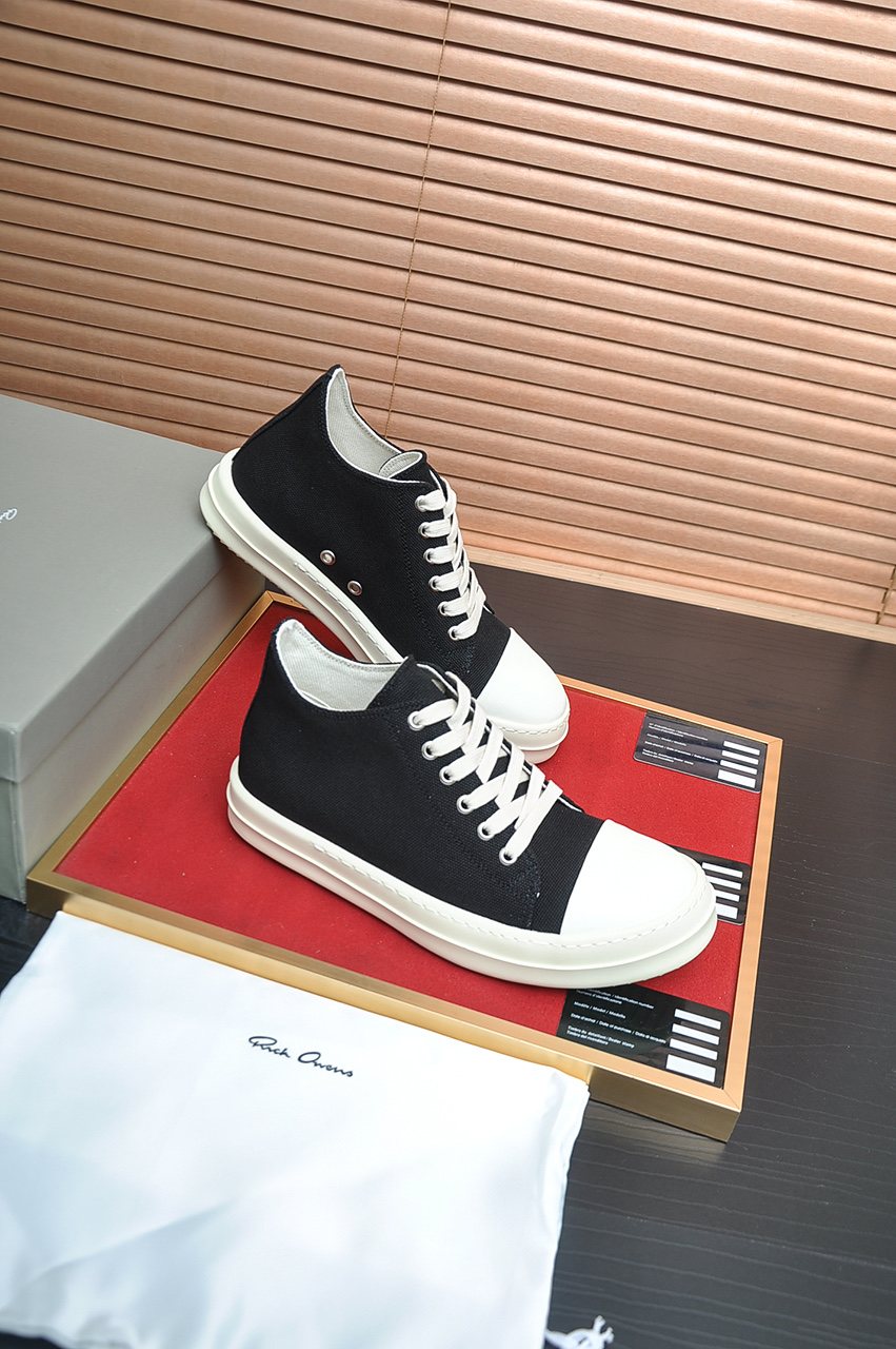 Rick Owens Toe-Cap Platform Sneakers — side
