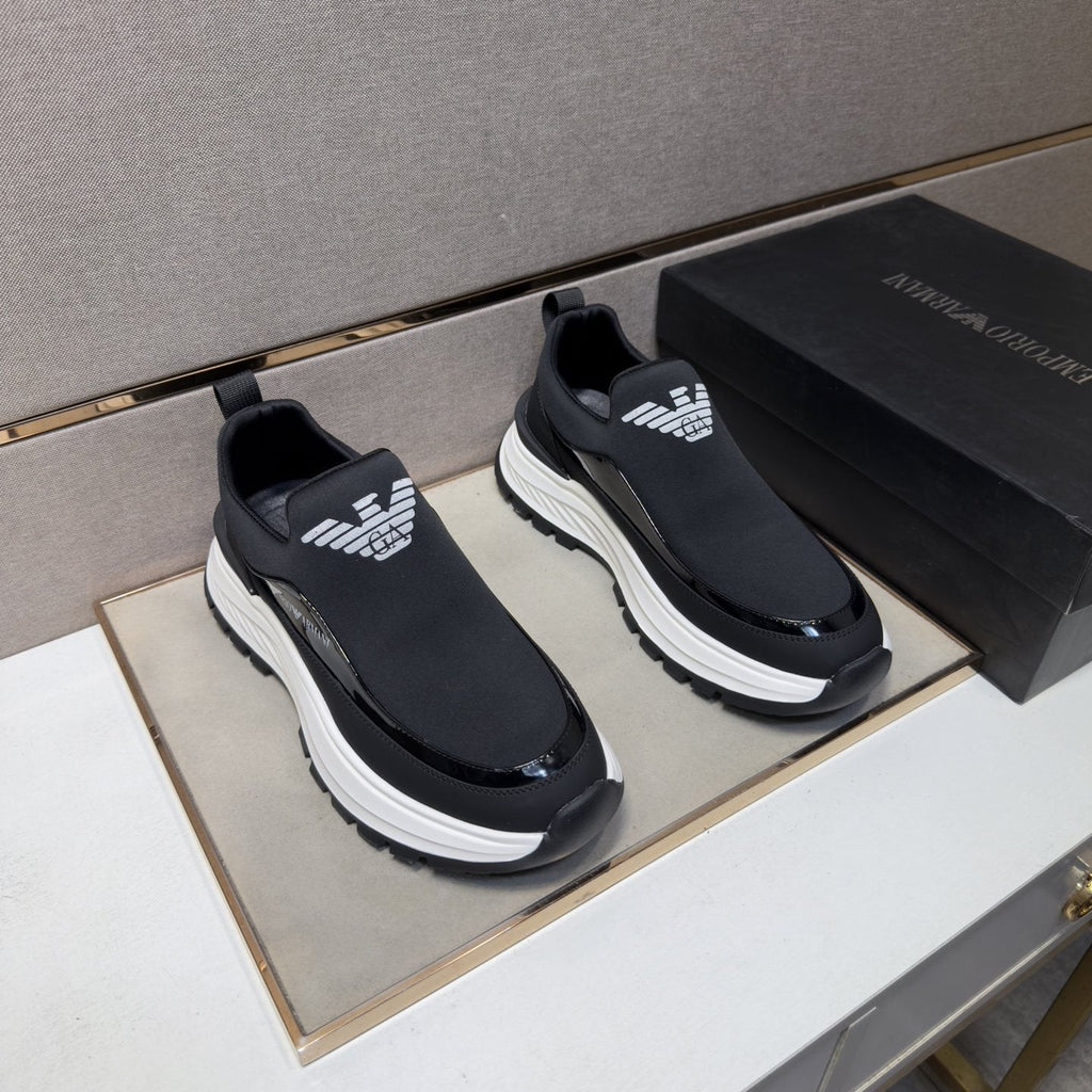 Armani Chunky Sole Slip-On Sneakers — hero