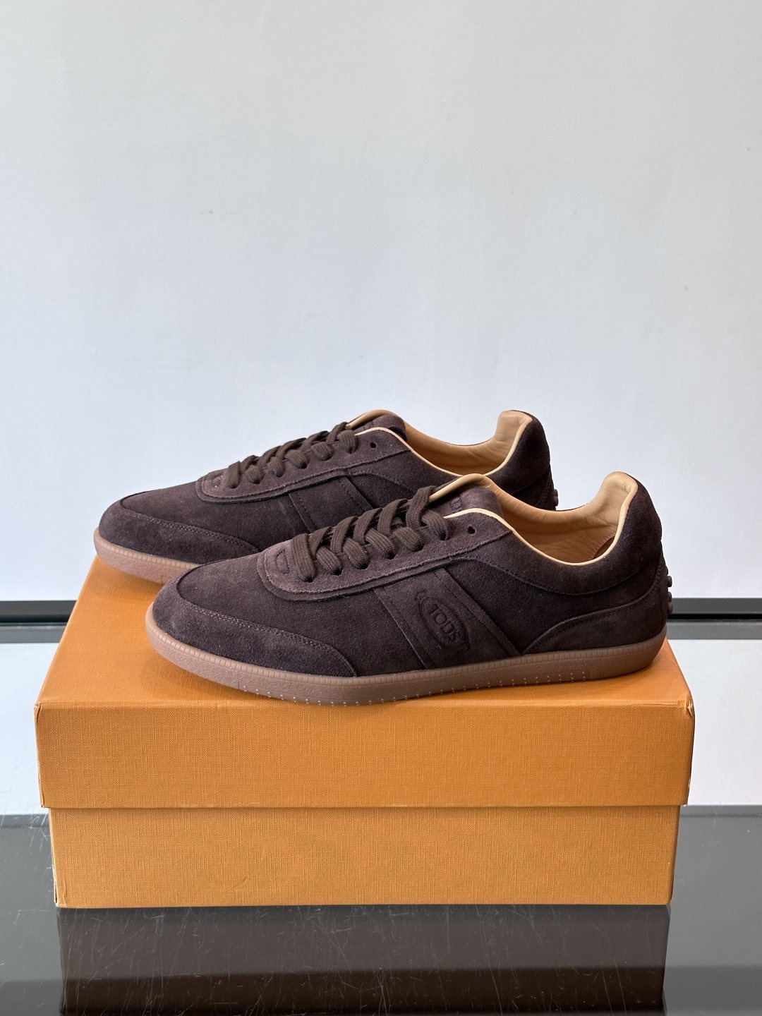 Tod's Men's Suede Low-Top Sneakers — side
