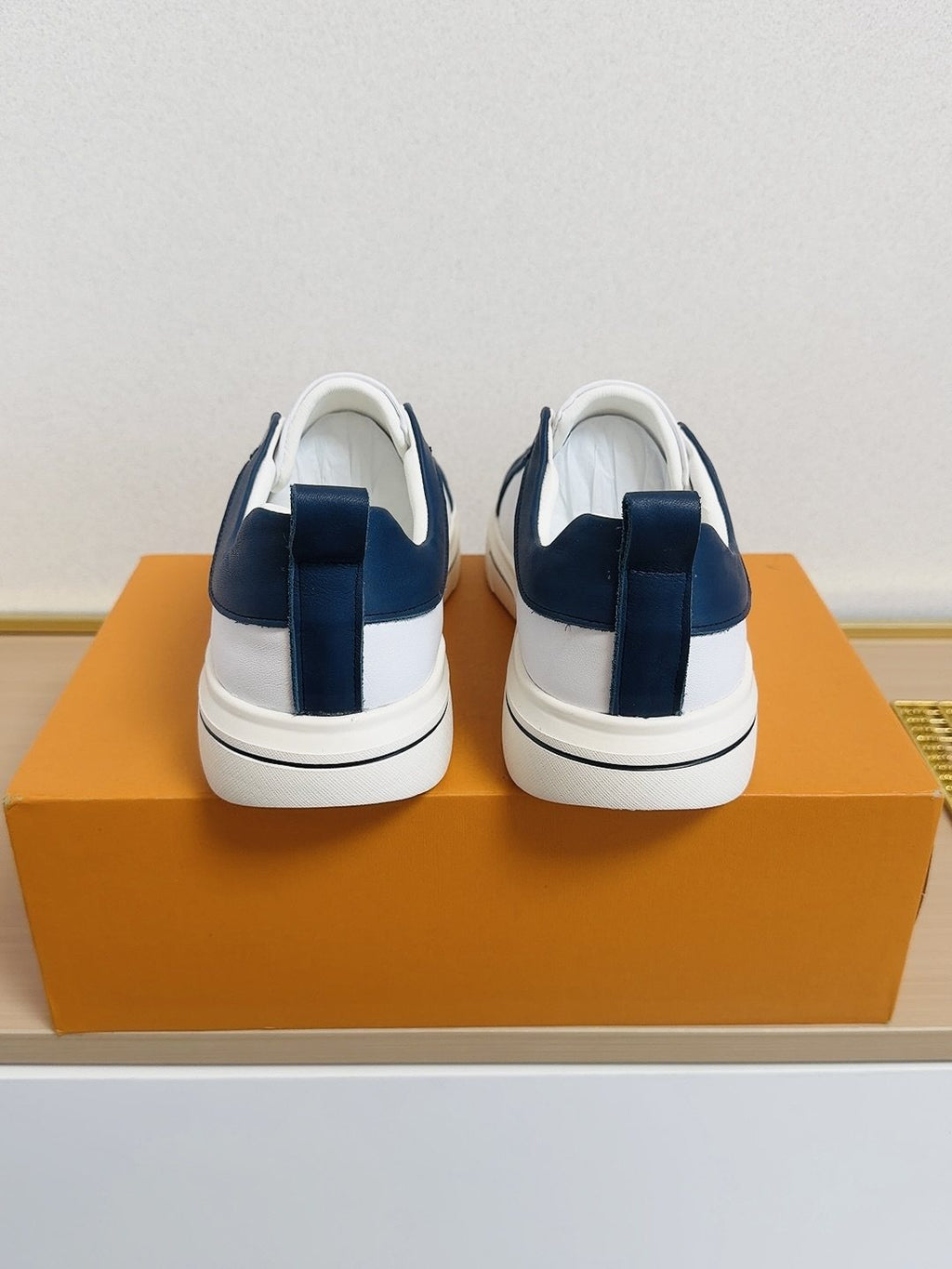 Louis Vuitton Star-Accent Low-Top Sneakers — back