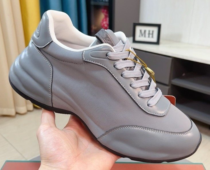 Loro Piana Sculpted-Sole Lace-Up Shoes — hero