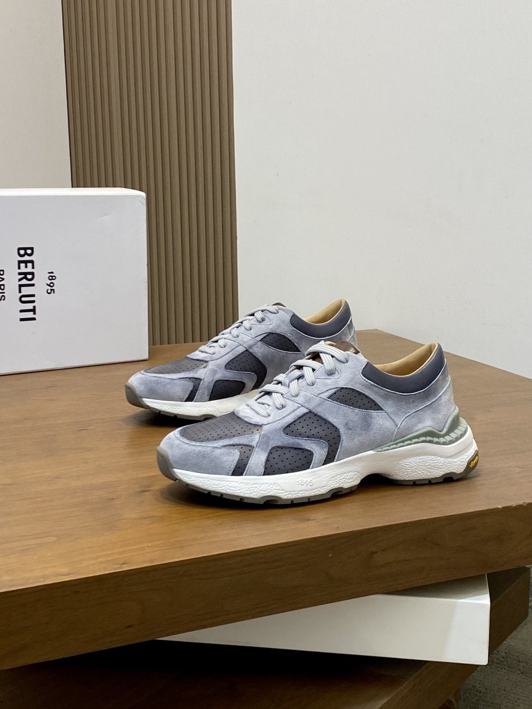 Berluti Sport Track Low-Top Sneakers — front