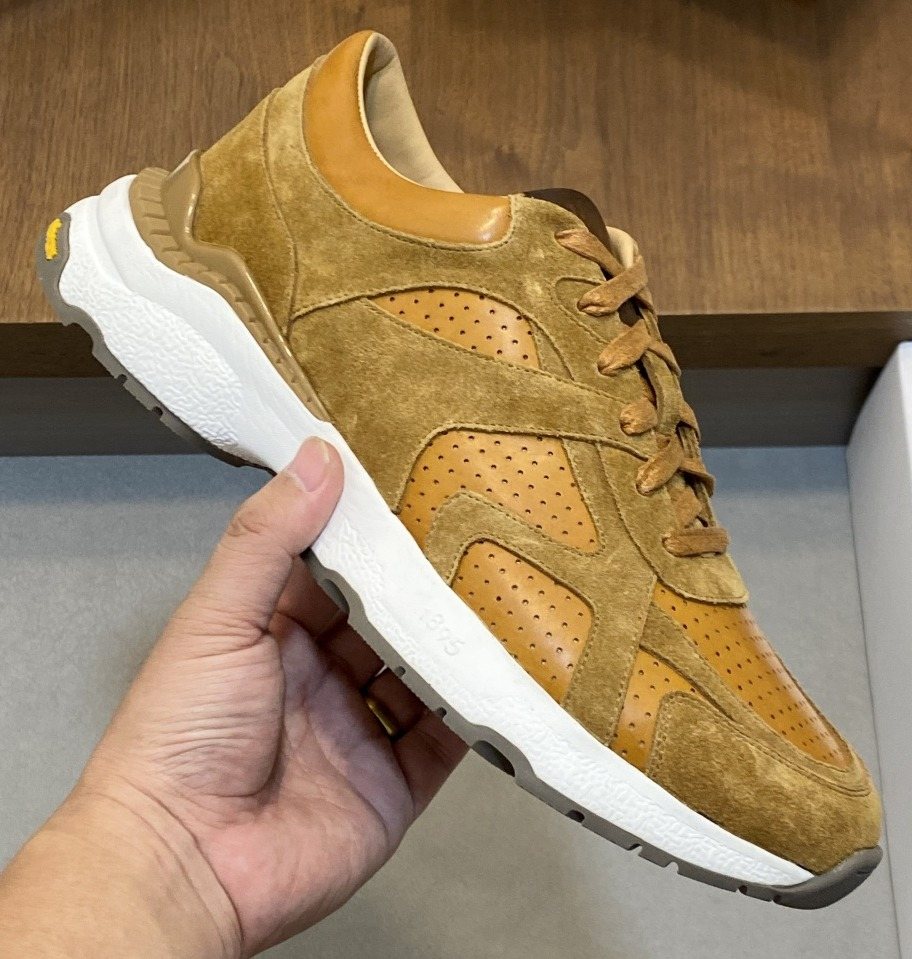Berluti Sport Track Low-Top Sneakers — front