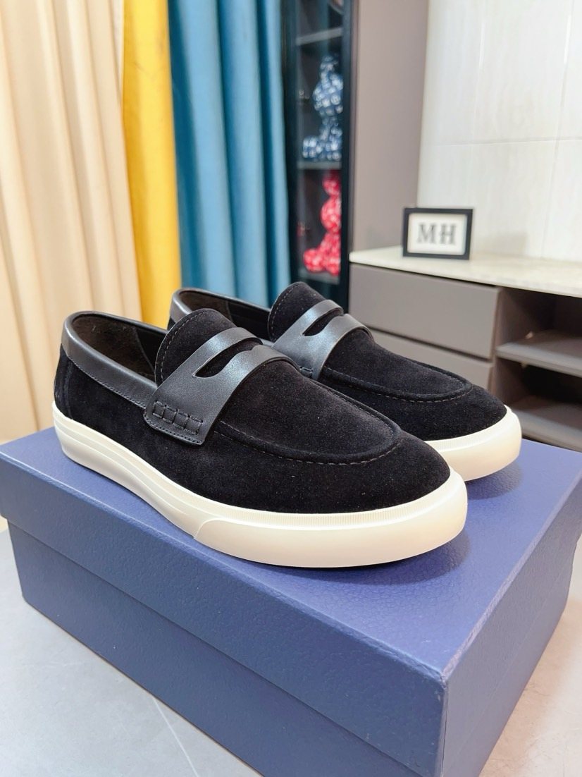 Dior Strap Loafers with Contrast Soles — hero