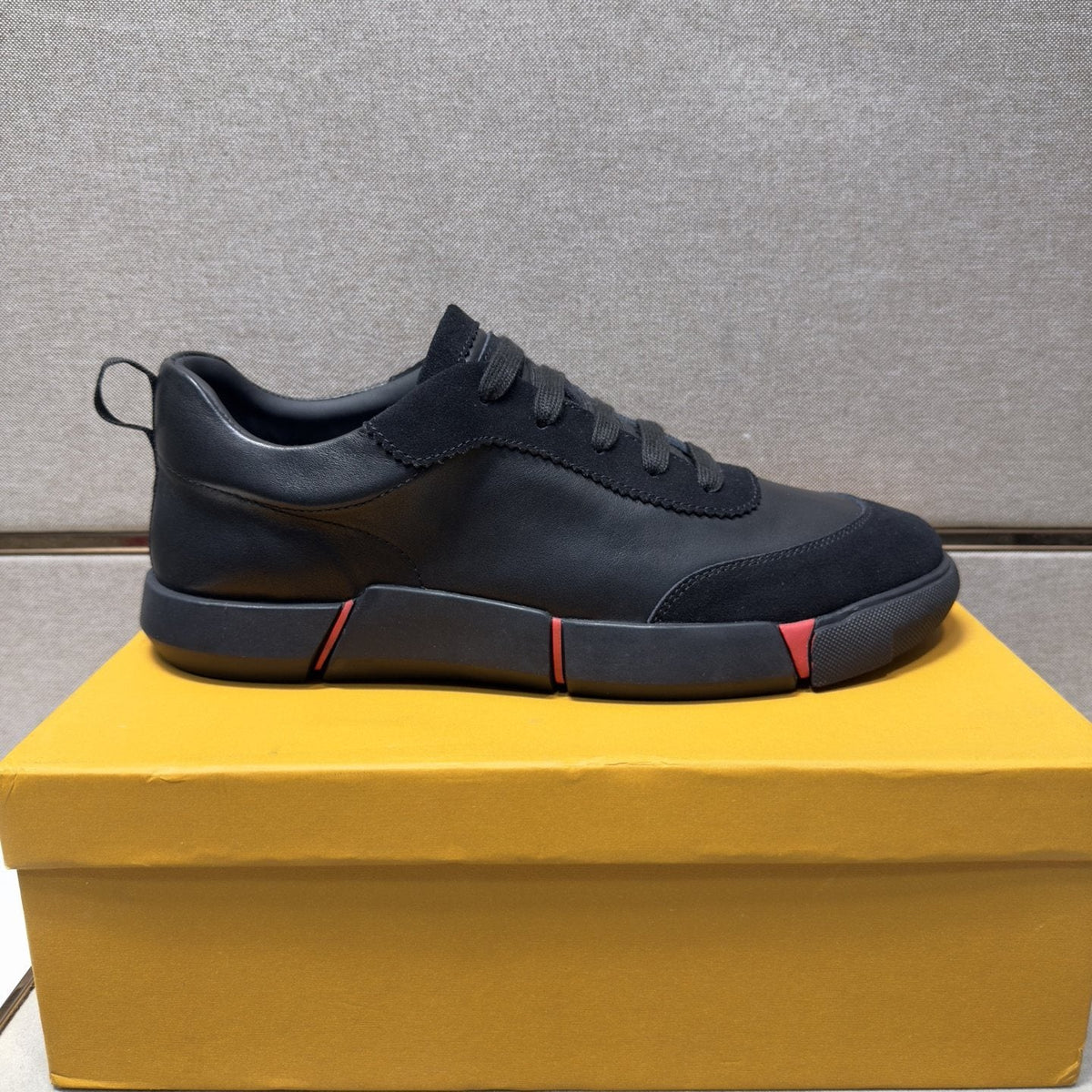 Louis Vuitton Men's Paneled Low-Top Sneakers — side
