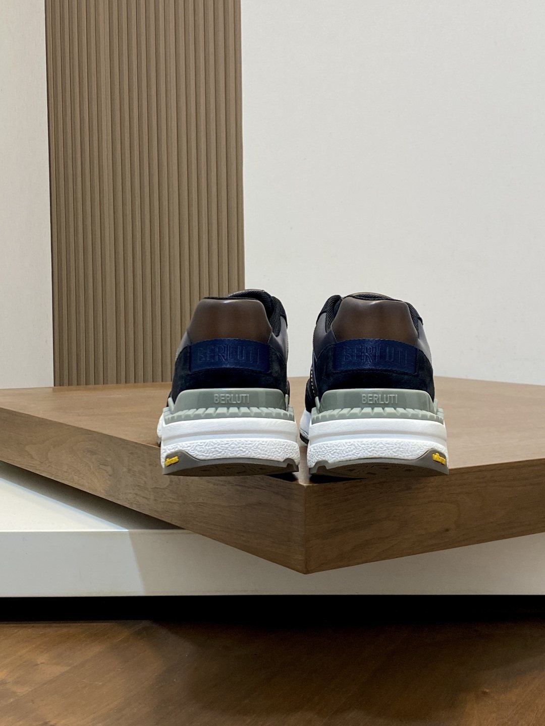 Berluti Sport Track Low-Top Sneakers — back