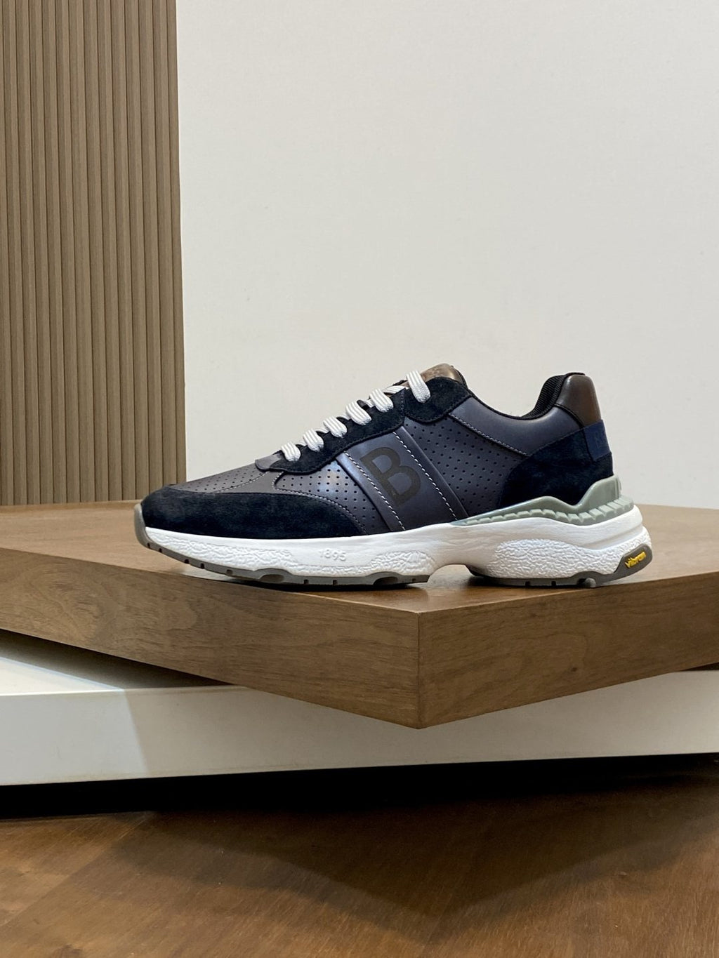 Berluti Sport Track Low-Top Sneakers — side