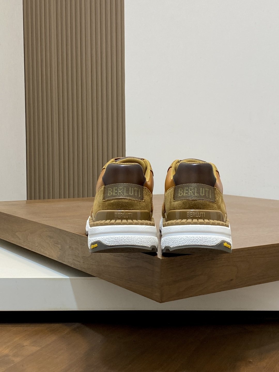 Berluti Sport Track Low-Top Sneakers — back